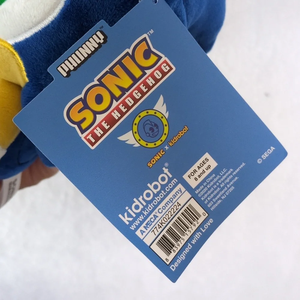 MECA‎ Sonic The Hedgehog Plushie NWT